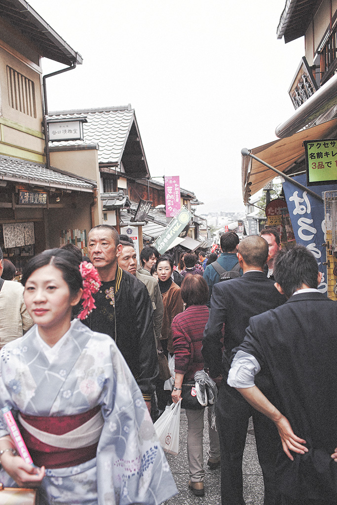 【京都拍婚紗】景點 – 清水寺人山人海