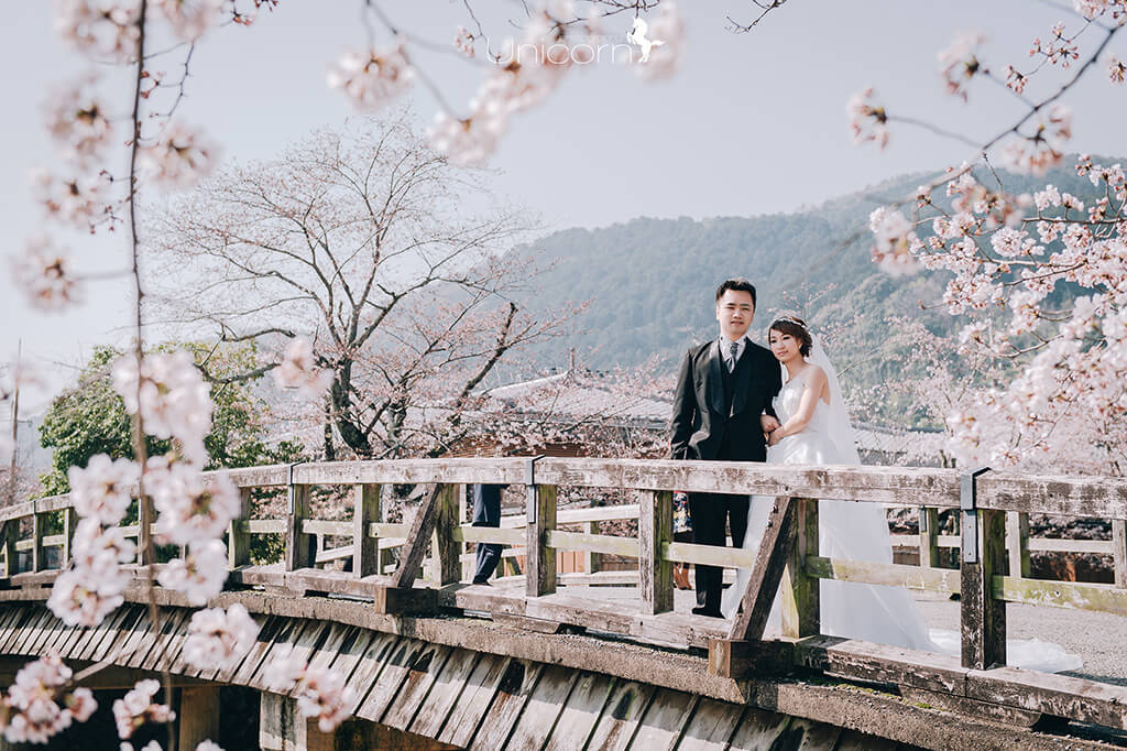 《海外婚紗》立偉 & 稚苓 / 京都 Kyoto 櫻花季