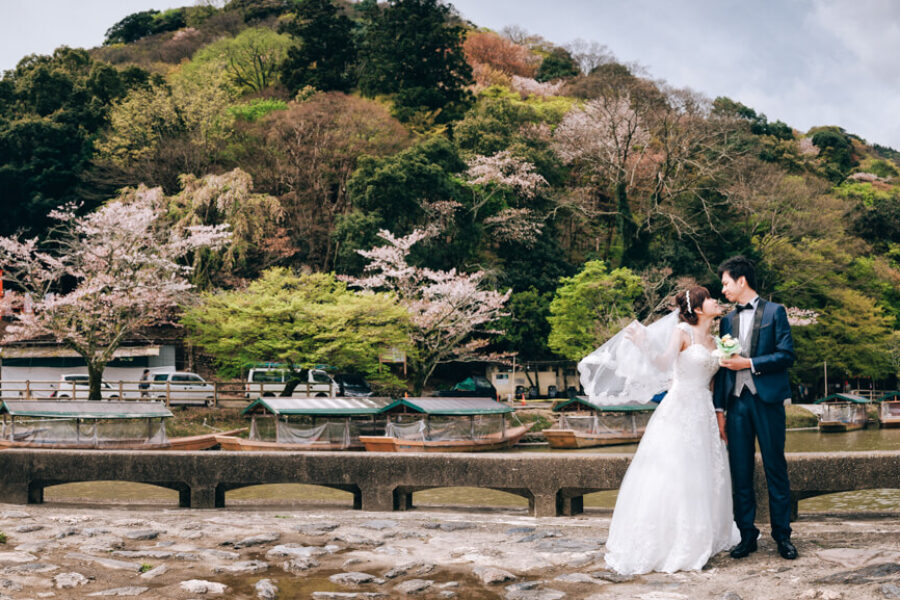 《海外婚紗》Kelson & 子芳 / 京都 Kyoto 櫻花季