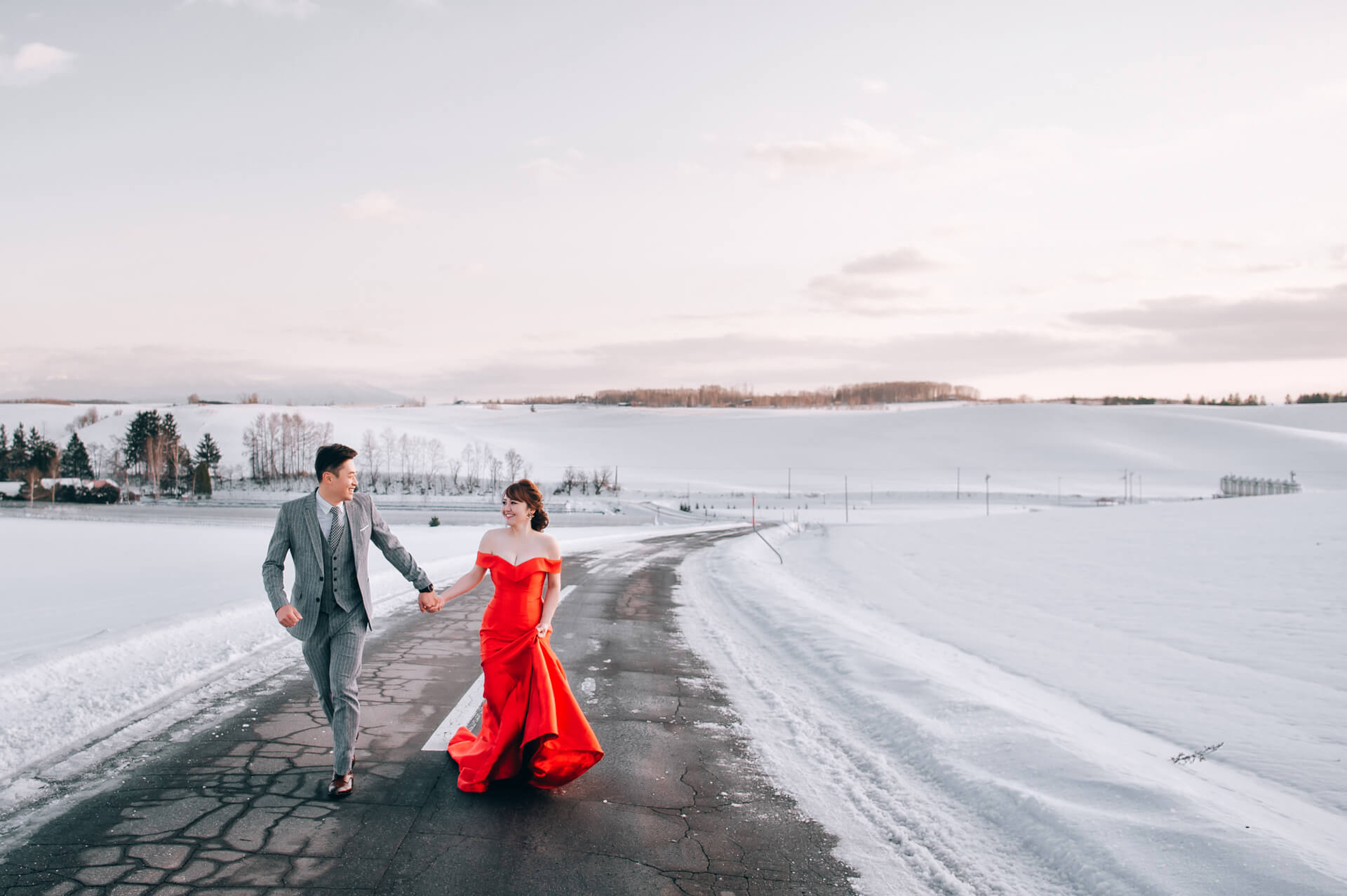 《海外婚紗》建均 & 妙齡 / 日本北海道 Hokkaido